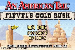 An American Tail - Fievel's Gold Rush Screen Shot 1