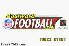 Backyard Football 2006 Screen Shot 1
