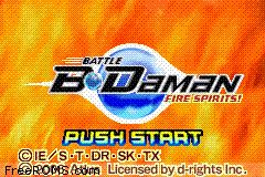 Battle B-Daman - Fire Spirits Screen Shot 1