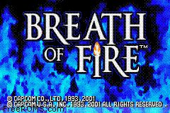 Breath Of Fire Screen Shot 1