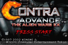 Contra Advance - The Alien Wars Ex Screen Shot 1