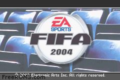 Fifa 2004 Screen Shot 1