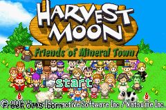Harvest Moon - Friends Of Mineral Town Screen Shot 1