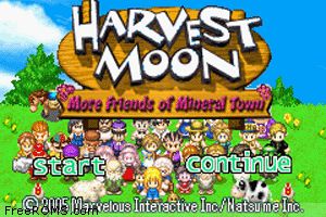 Harvest Moon - More Friends Of Mineral Town Screen Shot 1