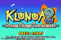 Klonoa 2 - Dream Champ Tournament Screen Shot 1