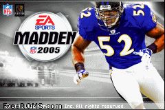 Madden NFL 2005 Screen Shot 1