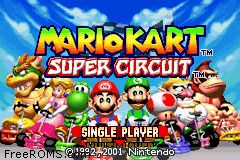 Mario Kart - Super Circuit Screen Shot 1