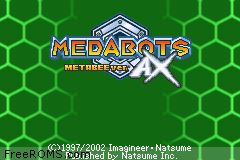 Medabots Ax - Metabee Version Screen Shot 1
