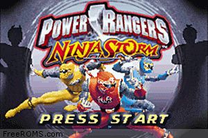 Power Rangers - Ninja Storm Screen Shot 1