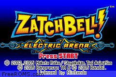 Zatchbell! - Electric Arena Screen Shot 1