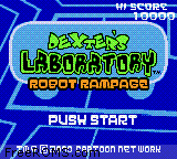 Dexters Laboratory - Robot Rampage Screen Shot 1