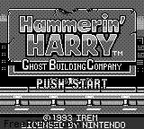 Hammerin Harry - Ghost Building Company Screen Shot 1