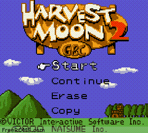 Harvest Moon 2 Gbc Screen Shot 1