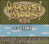 Harvest Moon Gb Screen Shot 1