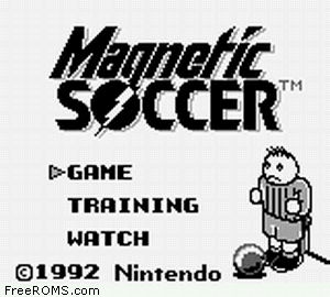 Magnetic Soccer Screen Shot 1