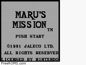 Marus Mission Screen Shot 1
