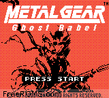 Metal Gear - Ghost Babel (Japan) Screen Shot 1