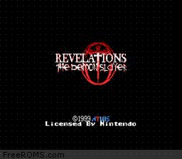 Revelations - The Demon Slayer Screen Shot 1