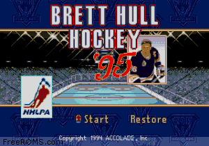 Brett Hull Hockey 95 Screen Shot 1