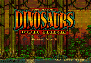 Dinosaurs for Hire Screen Shot 1