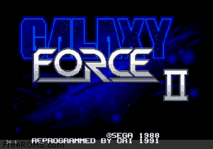 Galaxy Force II Screen Shot 1