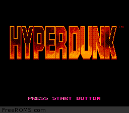 Hyper Dunk - The Playoff Edition (Japan) Screen Shot 1