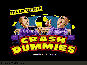 Incredible Crash Dummies Screen Shot 1