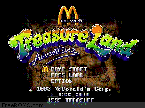 McDonald's Treasure Land Adventure Screen Shot 1
