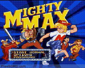 Mighty Max Screen Shot 1