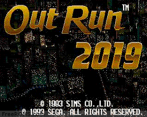 OutRun 2019 (Japan) Screen Shot 1