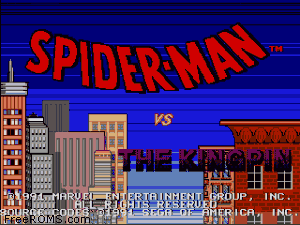 Spider-Man vs the Kingpin Screen Shot 1