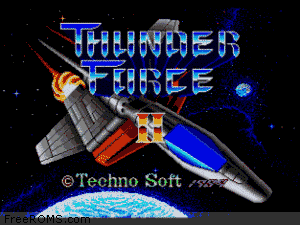 Thunder Force II Screen Shot 1