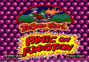 Toejam and Earl in Panic on Funkotron Screen Shot 1