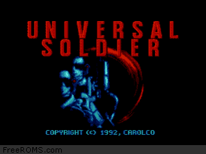 Universal Soldier Screen Shot 1