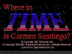 Where in Time is Carmen Sandiego Screen Shot 1