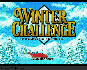 Winter Challenge Screen Shot 1
