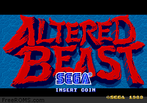 Altered Beast (set 7, 8751 317-0078) Screen Shot 1
