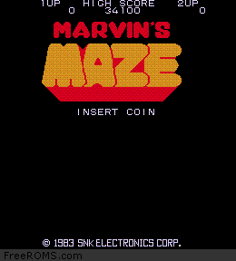 Marvin's Maze Screen Shot 1
