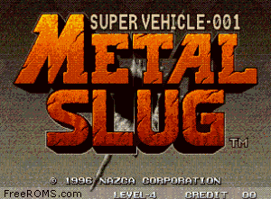 Metal Slug - Super Vehicle-001 Screen Shot 1