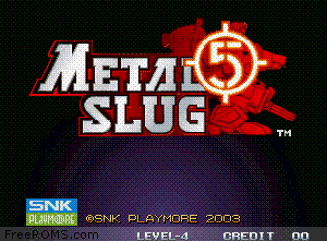 Metal Slug 5 Screen Shot 1