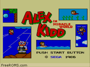 Alex Kidd in Miracle World Screen Shot 1