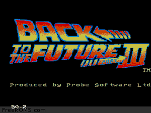 Back to the Future 3 Screen Shot 1