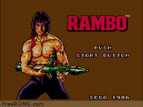 Rambo - First Blood Part 2 Screen Shot 1