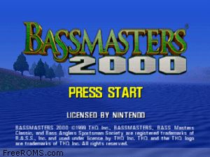 Bassmasters 2000 Screen Shot 1
