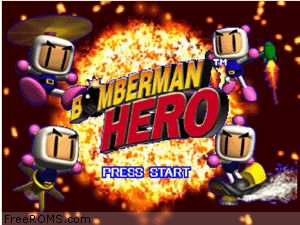 Bomberman Hero Screen Shot 1