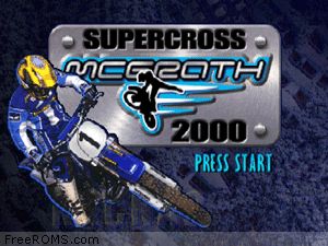 Jeremy McGrath Supercross 2000 Screen Shot 1
