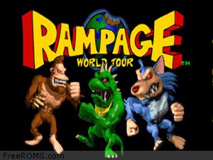 Rampage World Tour Screen Shot 1