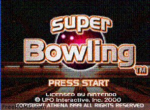 Super Bowling 64 Screen Shot 1
