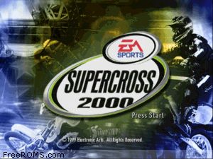 Supercross 2000 Screen Shot 1