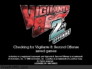 Vigilante 8 - 2nd Offense Screen Shot 1